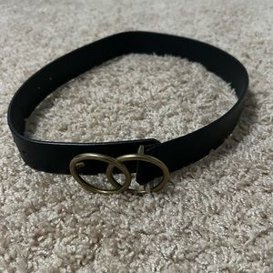 Aritzia double ring jean belt